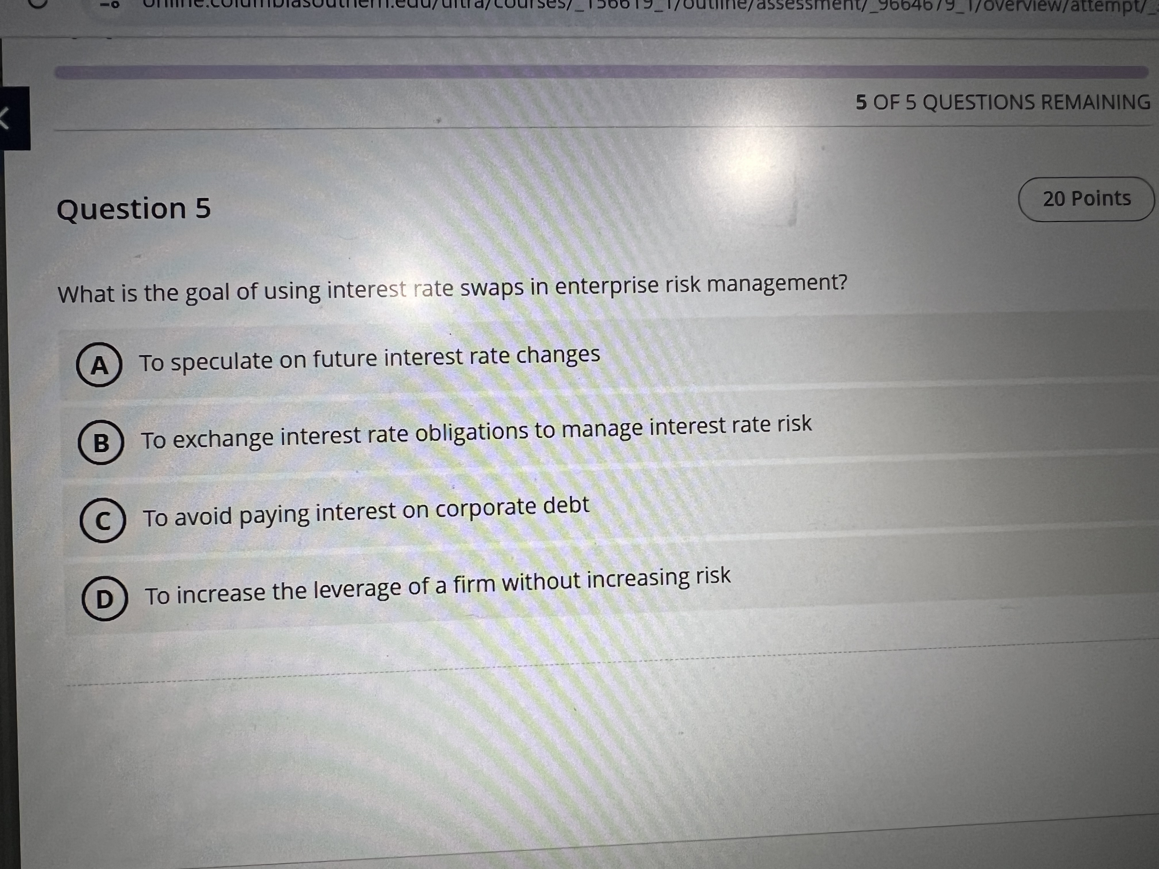 Solved 5 ﻿OF 5 ﻿QUESTIONS REMAININGQuestion 5What is the | Chegg.com