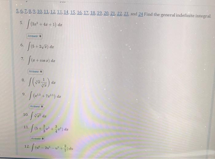 Solved 5, 6, 7, 8, 9, 10, 11, 12, 13, 14, 15, 16, 17, 18, | Chegg.com