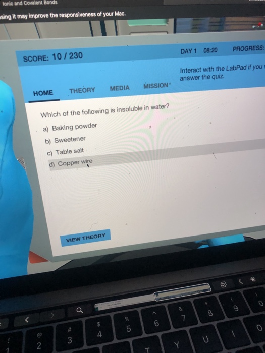 Solved Ionic And Covalent Bonds Using It May Improve The | Chegg.com Solved Ionic And Covalent Bonds Using It May Improve The | Chegg.com