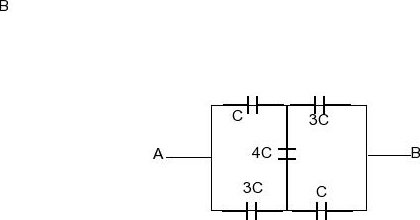 Solved Find Equivalent Capacitance Between A And B | Chegg.com