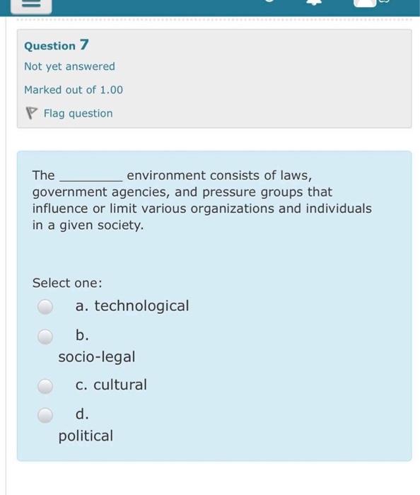 Solved Question 10 Not yet answered Marked out of 1.00 P | Chegg.com
