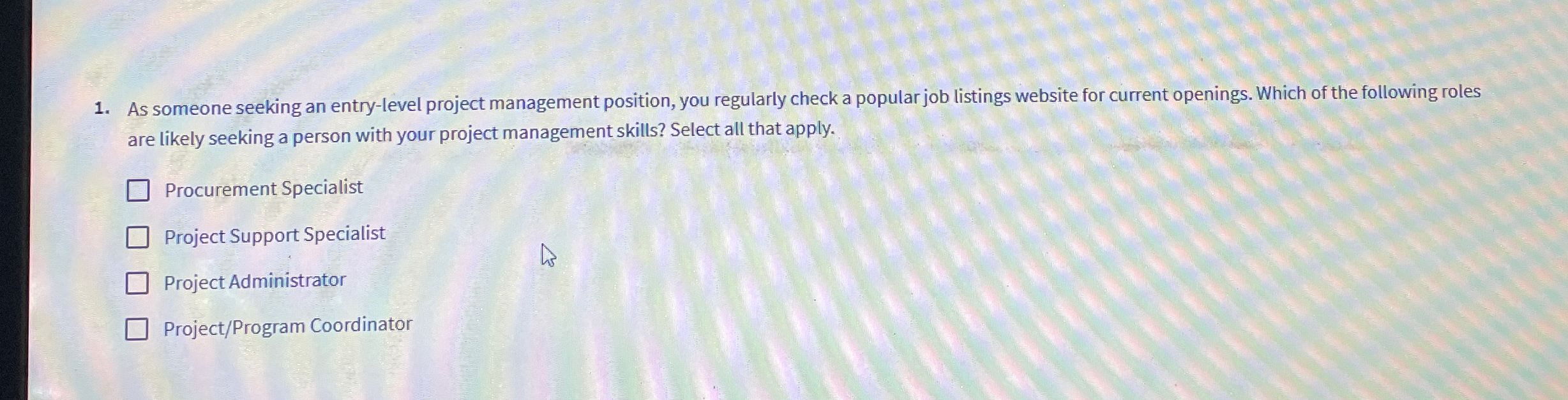 solved-as-someone-seeking-an-entry-level-project-management-chegg