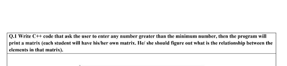 Solved Q.1 Write C++ code that ask the user to enter any | Chegg.com