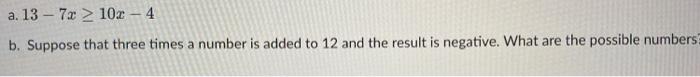 Solved Solve the following. You must show your work and your | Chegg.com