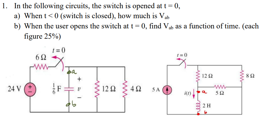 Solved Please help solve the problem, parts a and b ﻿for | Chegg.com