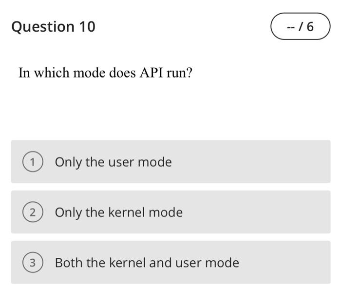 Solved Question 9 -- 76 Mach OS adopts 1 Layer structure 2 | Chegg.com