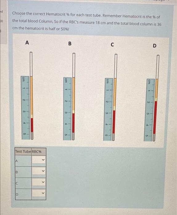 Hematocrit test deals