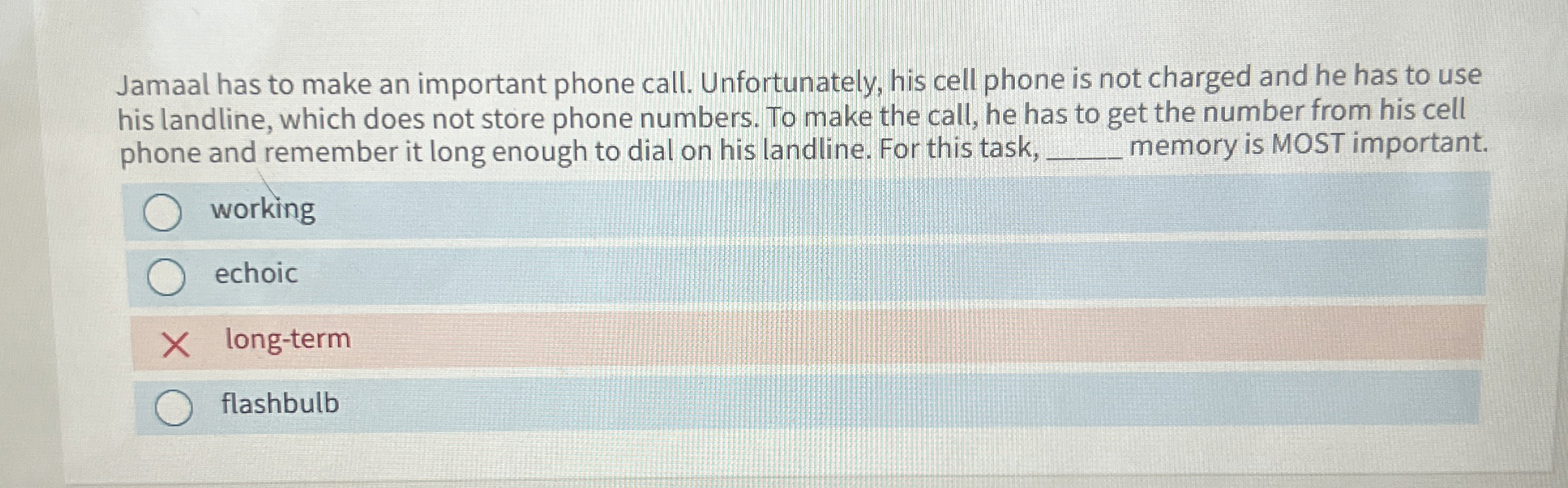 Solved Jamaal has to make an important phone call.