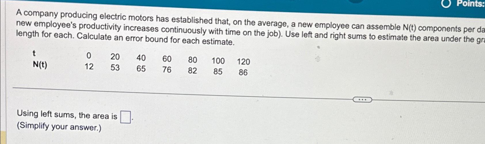 Solved Question Content Area TopPart 1A Company Producing | Chegg.com