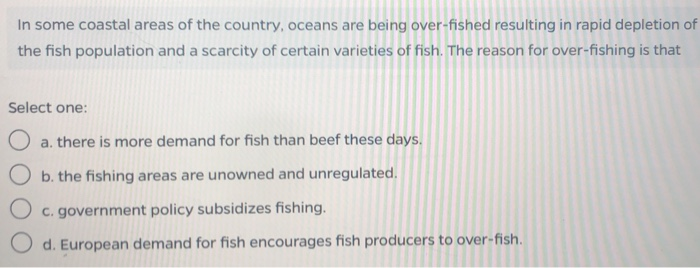 In some coastal areas of the country, oceans are