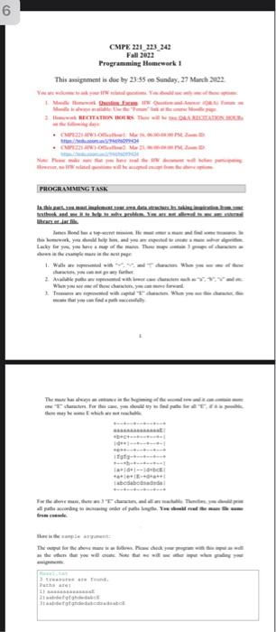 PROGRAMMING TASK In this part, you must implement | Chegg.com