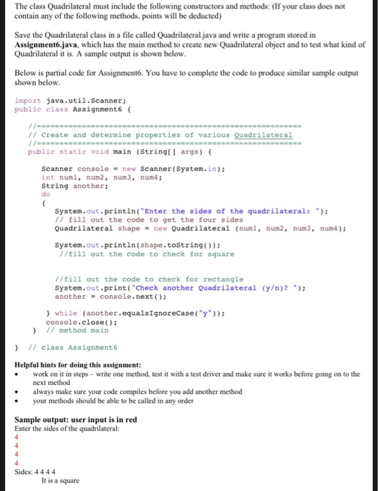 Solved Part 2: Programming (20 points) Your assignment is to | Chegg.com