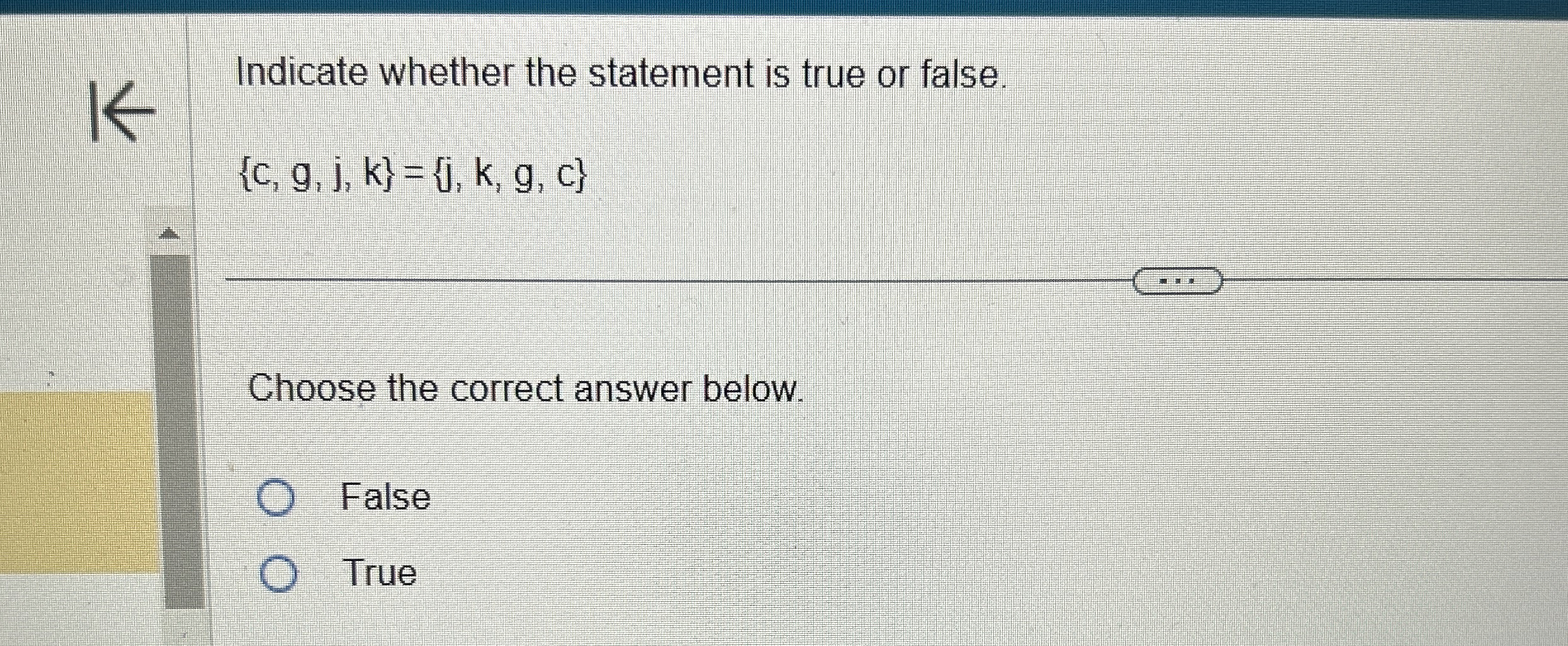 Solved Indicate whether the statement is true or | Chegg.com