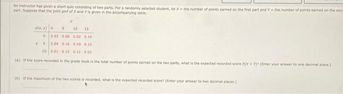Solved part. Suppose that the joint pme of X and γ is oiven | Chegg.com