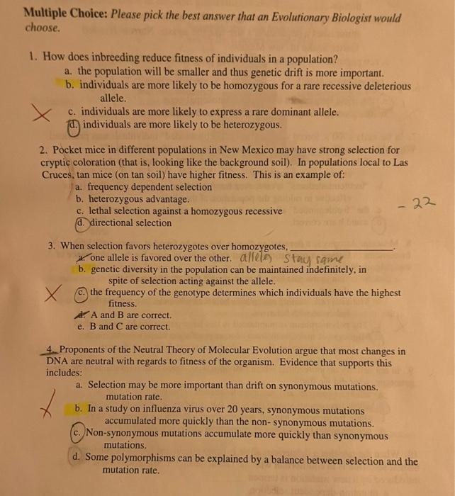 Solved Multiple Choice Please pick the best answer that an