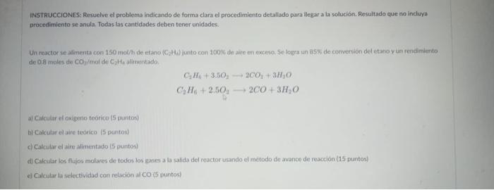 INSTRUCCIONES: Resuelve el problema indicando de forma clara el procedimiento detallado para llegar a la solucibo. Resultado