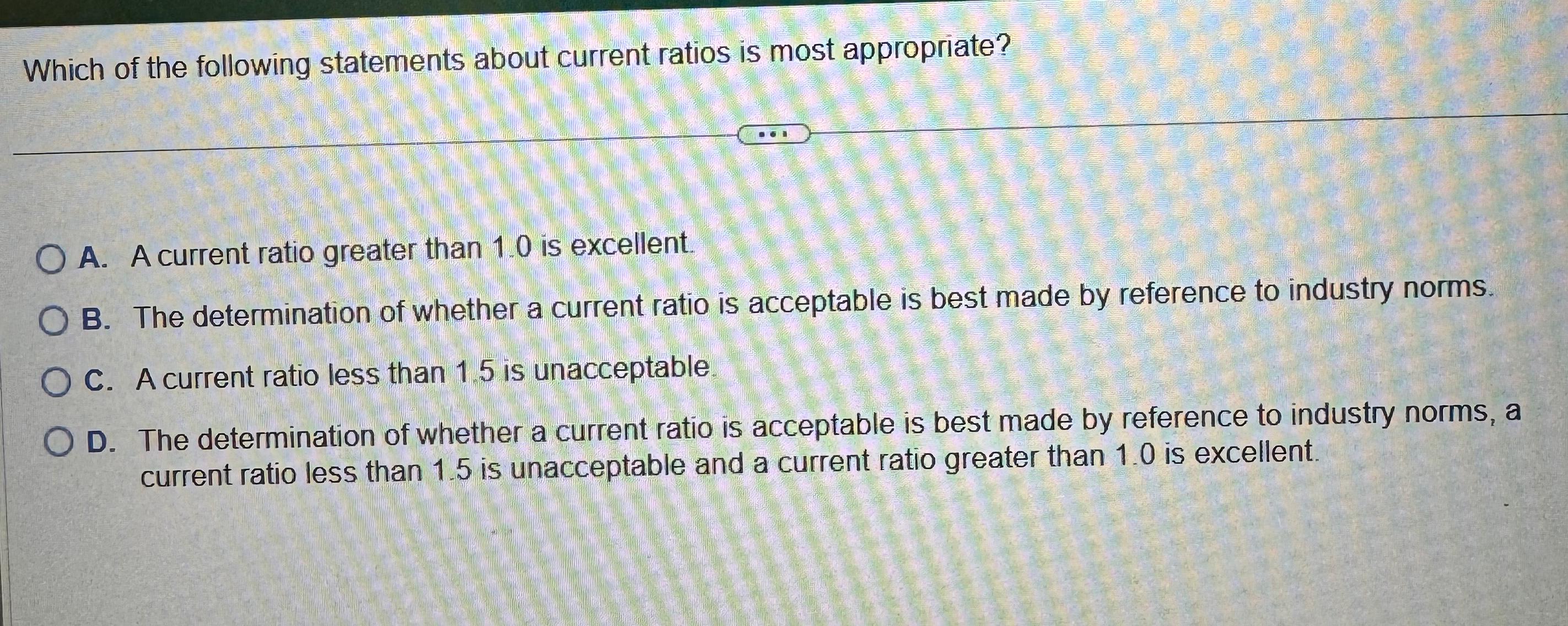 Solved Which of the following statements about current | Chegg.com