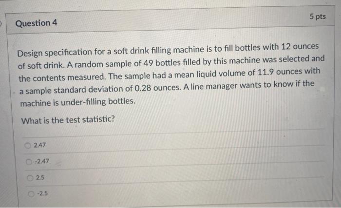 Solved 5 pts Question 4 Design specification for a soft | Chegg.com