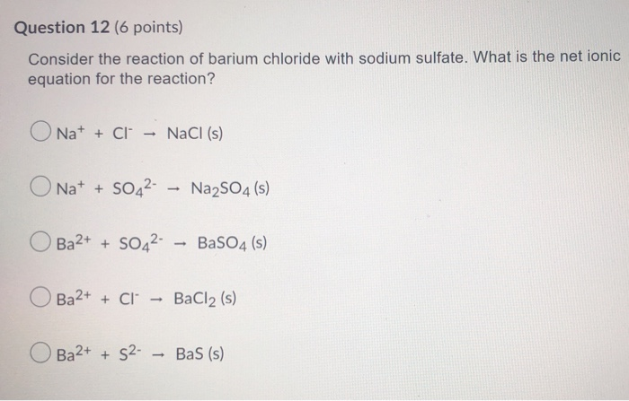 Question 12 6 Points Consider The Reaction Of Chegg 