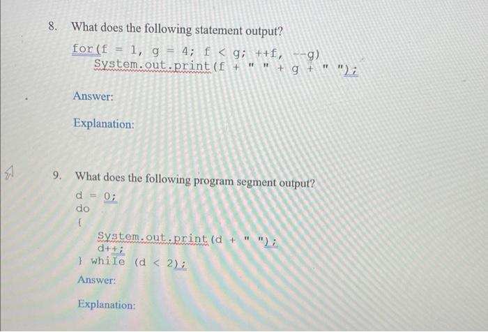 Solved What is the output of the following code? b=1; while | Chegg.com