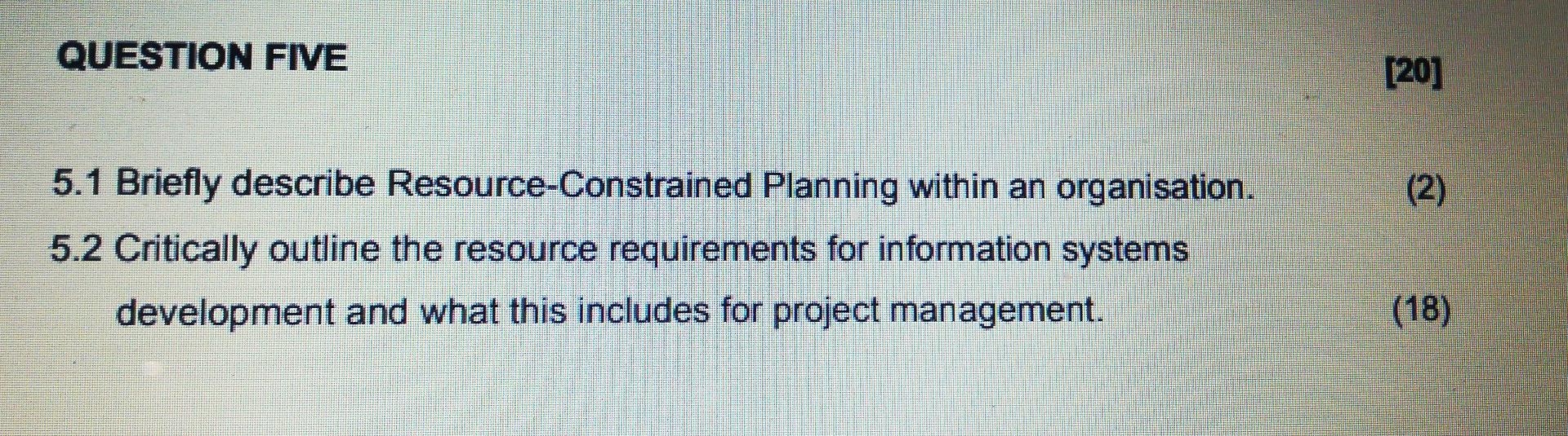 Solved 10.1.8 PROJECT MANAGEMENT 2: ASSIGNMENT 1 [100] | Chegg.com