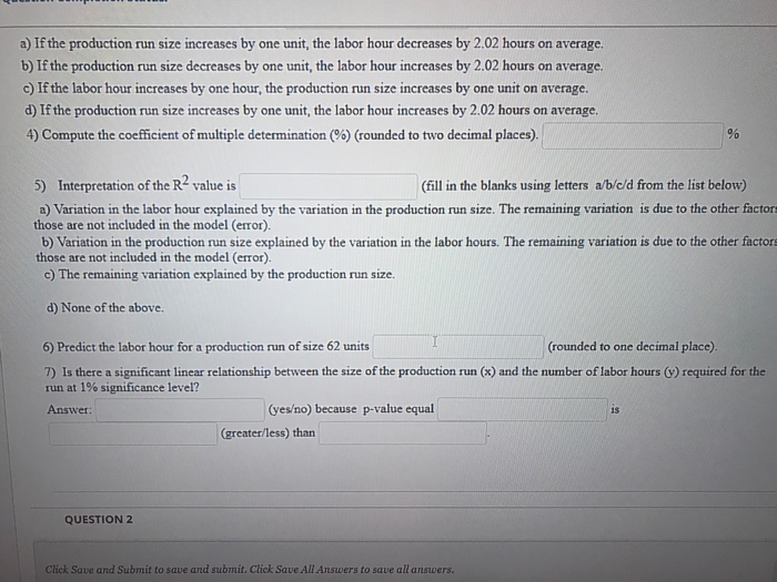 Solved A manufacturing company is interested in the | Chegg.com
