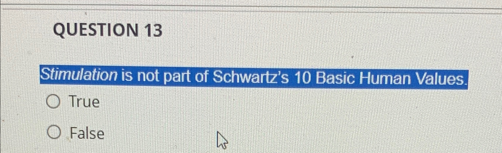 Solved question 13stimulation is not part of schwartz s 10 chegg