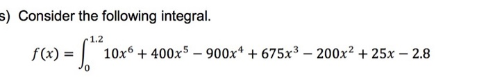 Solved 2. (20 Points) Consider the integral given in problem | Chegg.com