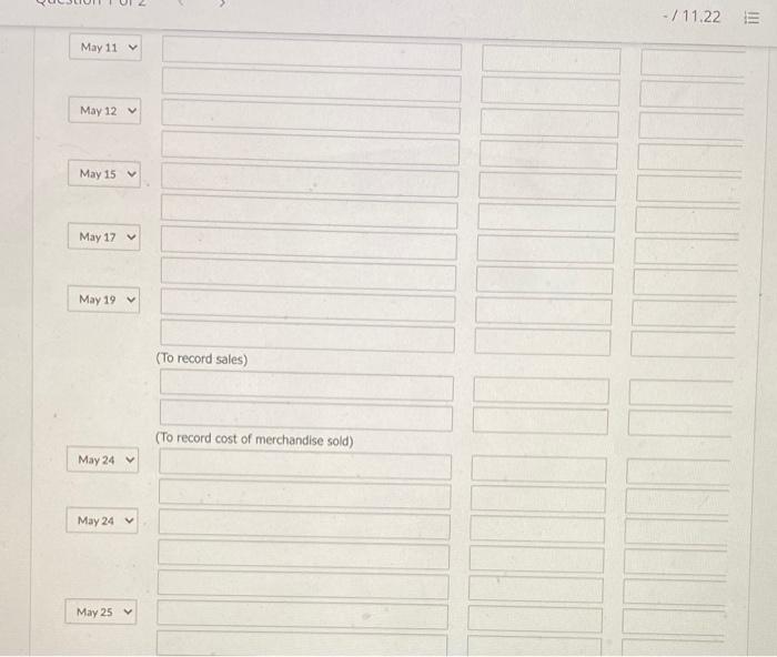 Solved 10 Crane Hardware Store completed the following