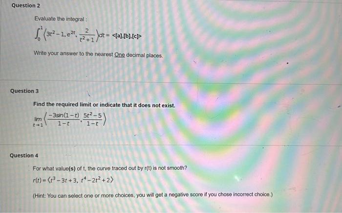 Solved Evaluate The Integral : | Chegg.com