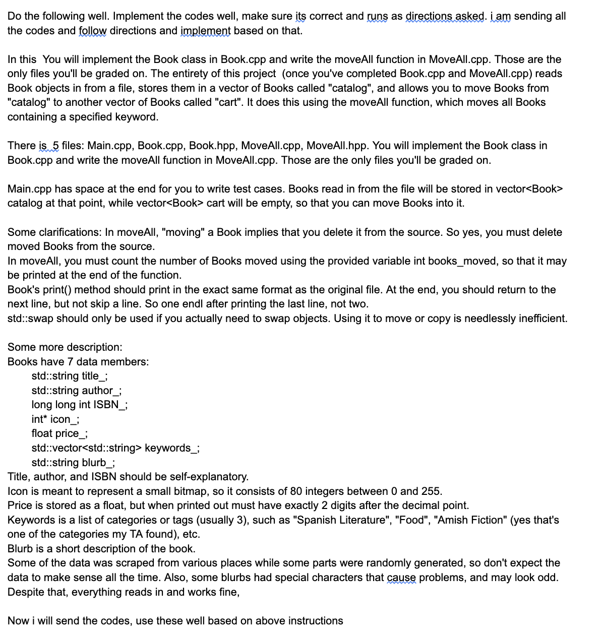 Writing Directions Programming Solved Following is the directions to this assignment, all | Chegg.com