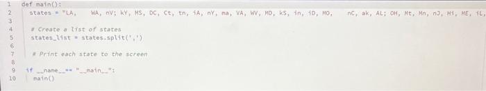Solved please complete these 3 simple Python 3 codes using | Chegg.com