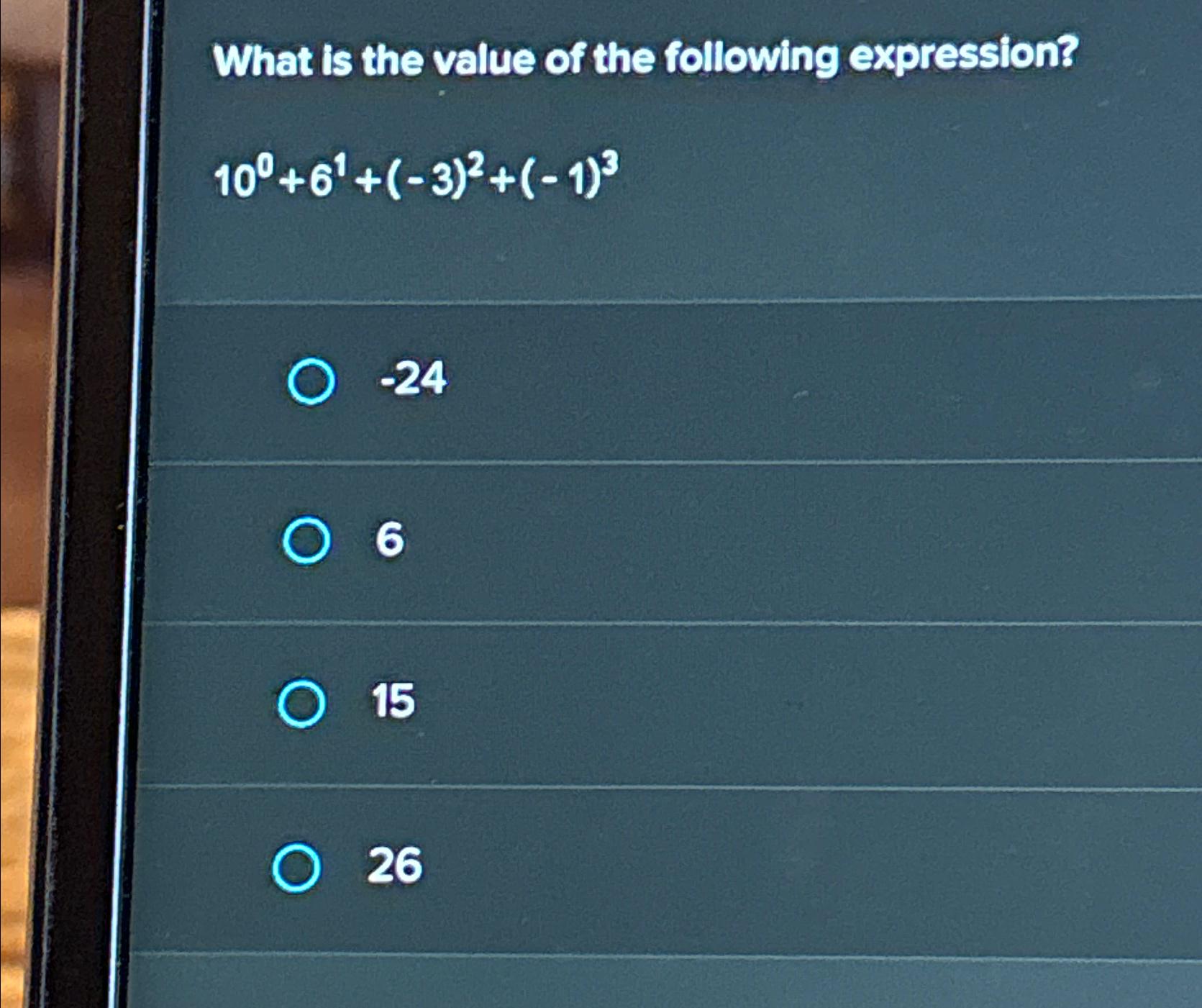 Solved What Is The Value Of The Following | Chegg.com