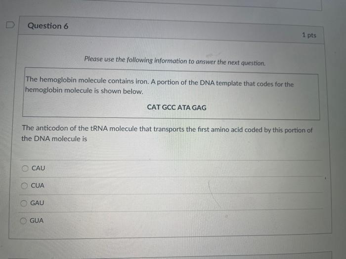 Solved Question 3 1 pts Please use the following information | Chegg.com