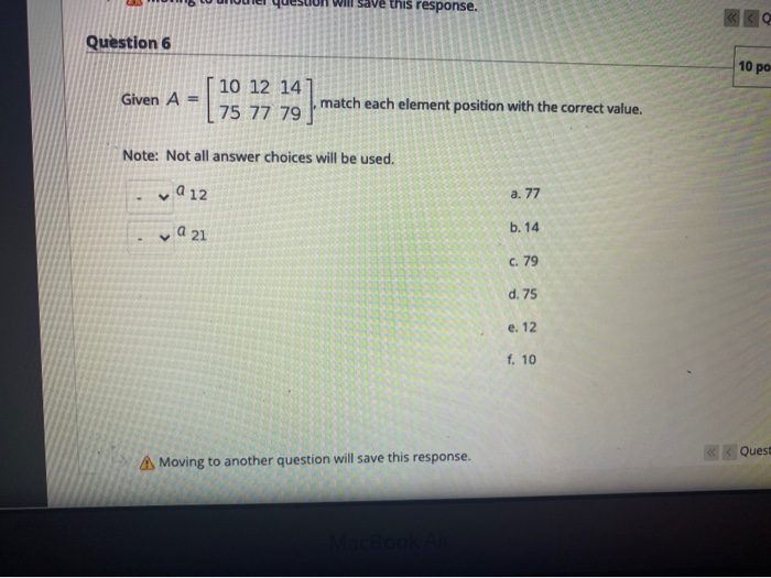 Question Completion Status: Question 1 10 points Save | Chegg.com