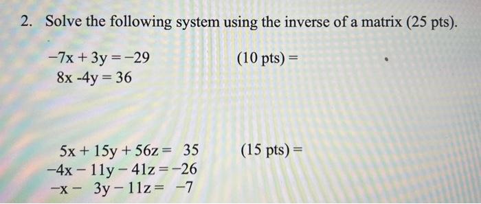 Resolver {l}{8x+2y=46}{7x+3y=47}