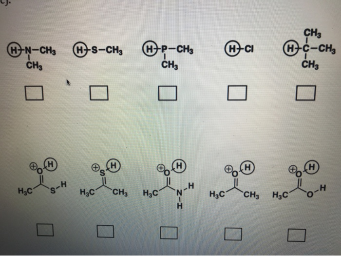 Solved Rank The Following Sets Of Molecules In The Order Of 0794