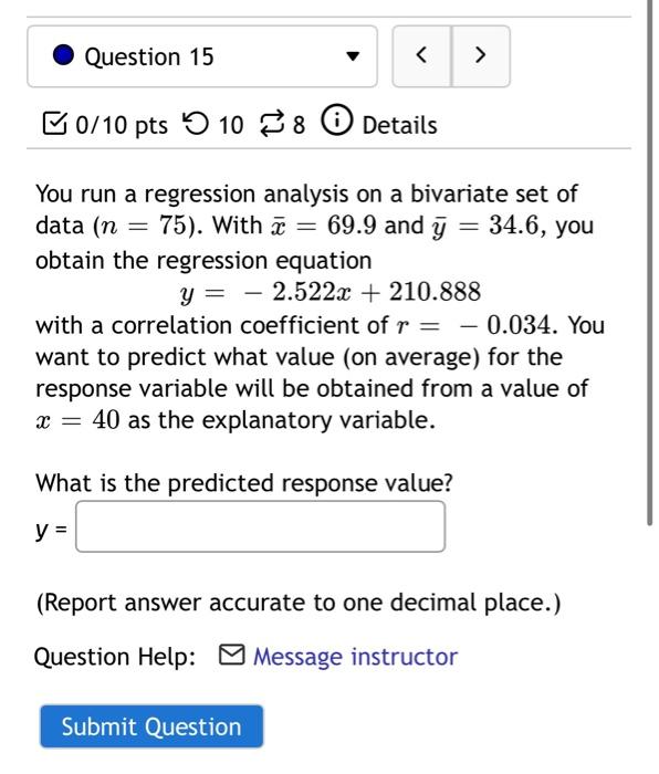 Solved Question 14 0/10 pts 10 38 Details Run a | Chegg.com