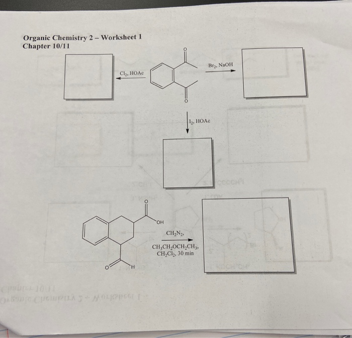 organic chemistry chapter 10 homework answers