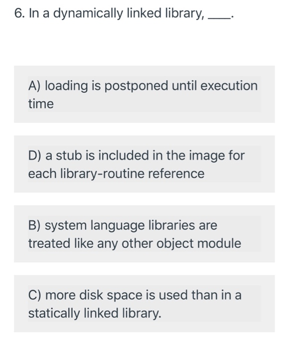 Solved 1. Absolute code can be generated for _. A) | Chegg.com