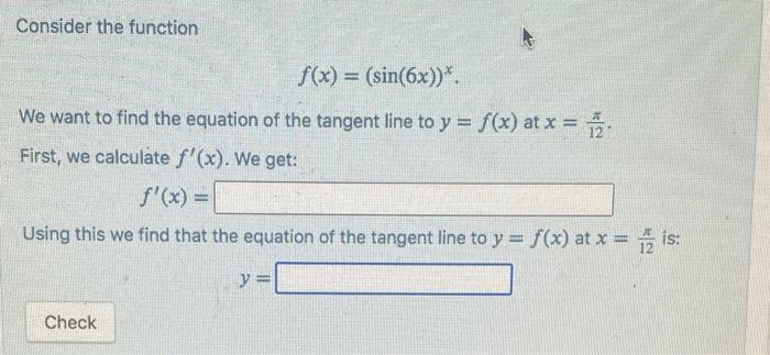 Solved Consider The Function F X Sin 6x We Want To