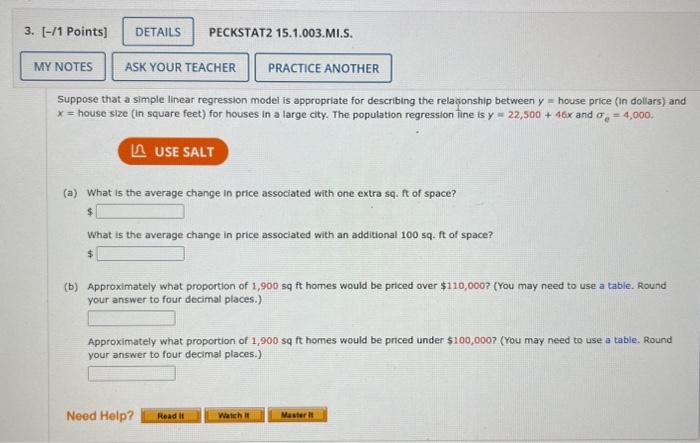 Solved Suppose that a simple linear regression model is | Chegg.com