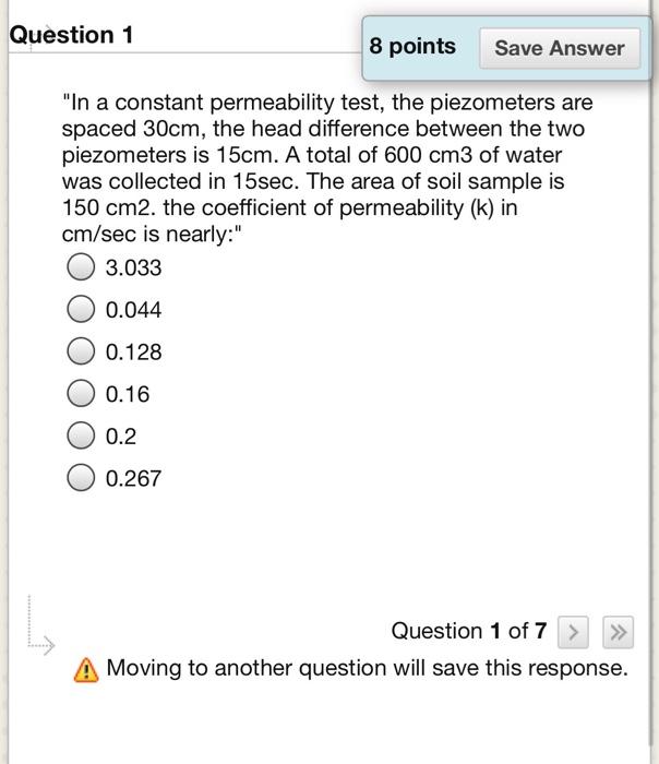 Solved Question 1 8 points Save Answer "In a constant | Chegg.com
