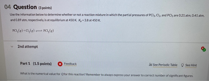 Solved 04 Question (3 points) Use the information below to | Chegg.com