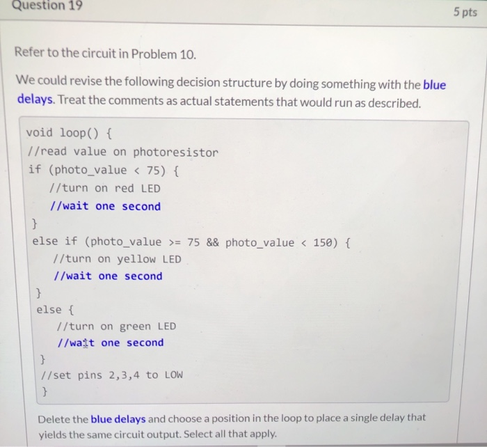 Solved Problem 10 Use the following circuit to answer the | Chegg.com