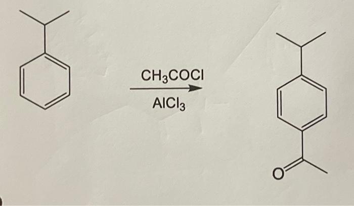 Solved AlCl3 CH3COCl | Chegg.com