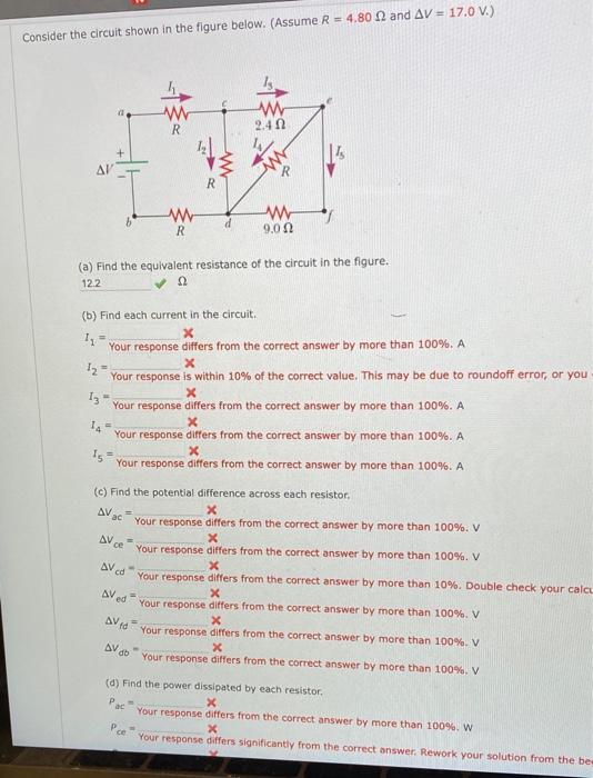 Solved Consider the circuit shown in the figure below. | Chegg.com