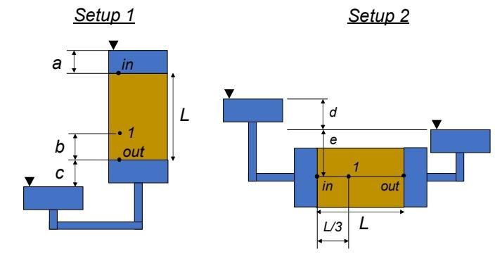Solved For both of the provided schematics, determine the | Chegg.com