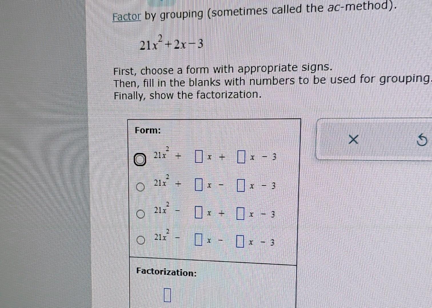 what-are-the-factors-of-x-2-2x-3