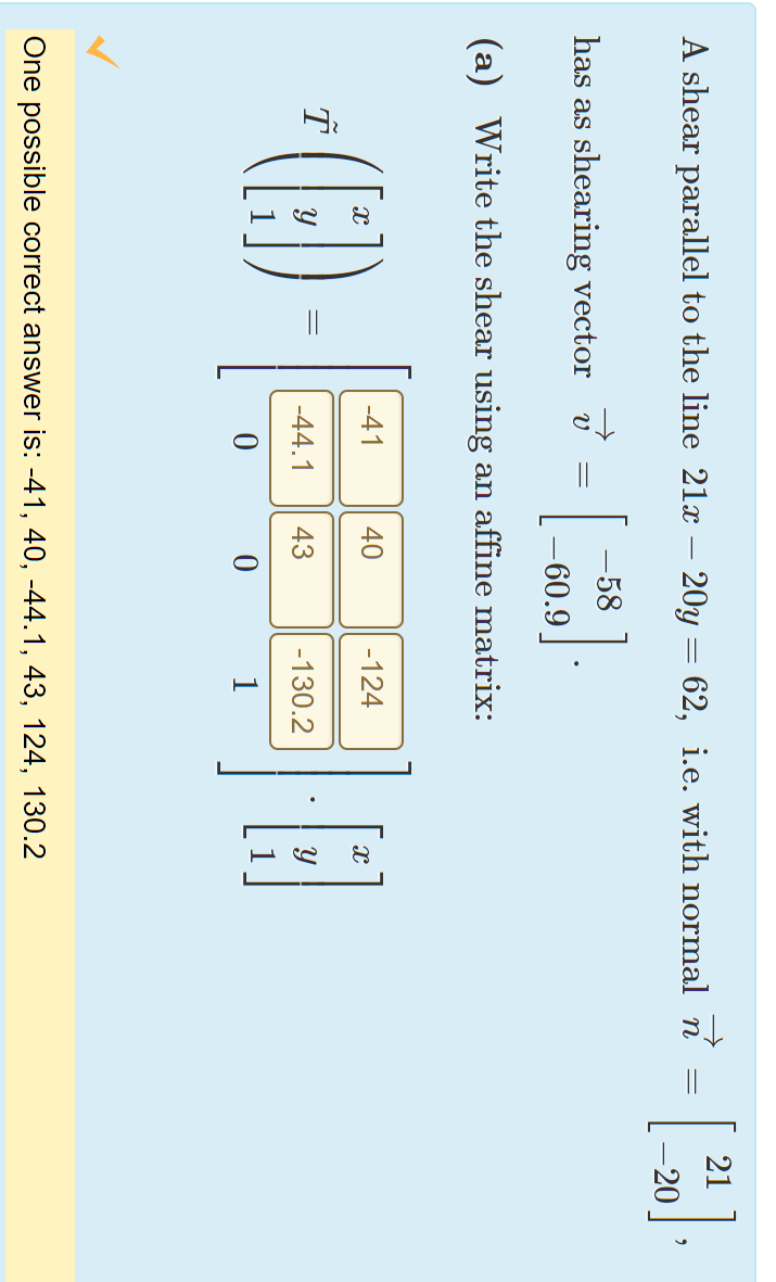 Solved Let T R3 R3 Be The Affine Transformation Define Chegg Com